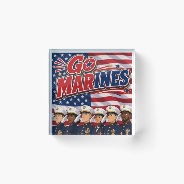 Item preview, Go Marines designed and sold by That Great Tshirt Store.