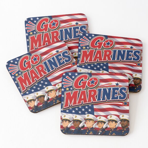 Item preview, Go Marines designed and sold by That Great Tshirt Store.