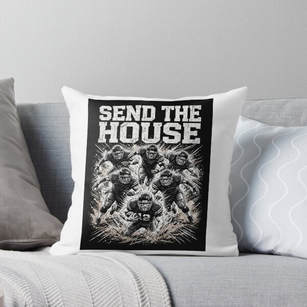 Item preview, Send The House Funny Football Blitz Shirt designed and sold by HeisBarryy.