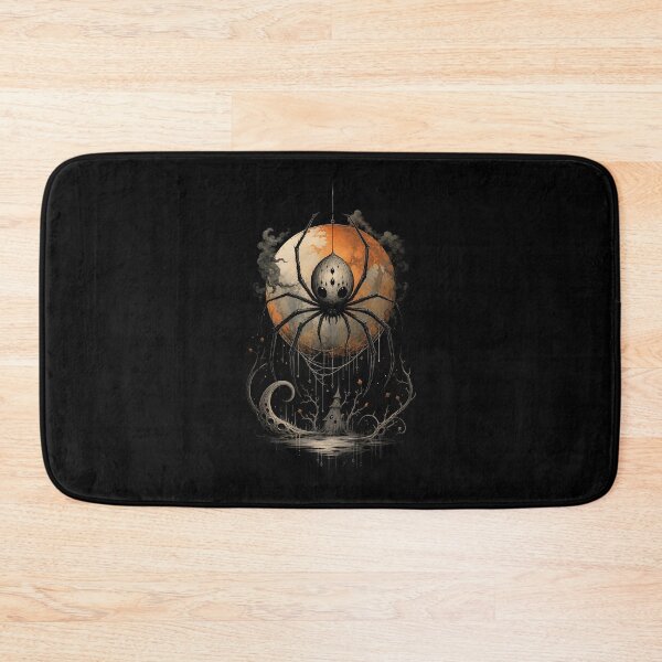 Item preview, Creepy Spider Full Moon Spooky Gift designed and sold by Say It With Ink.