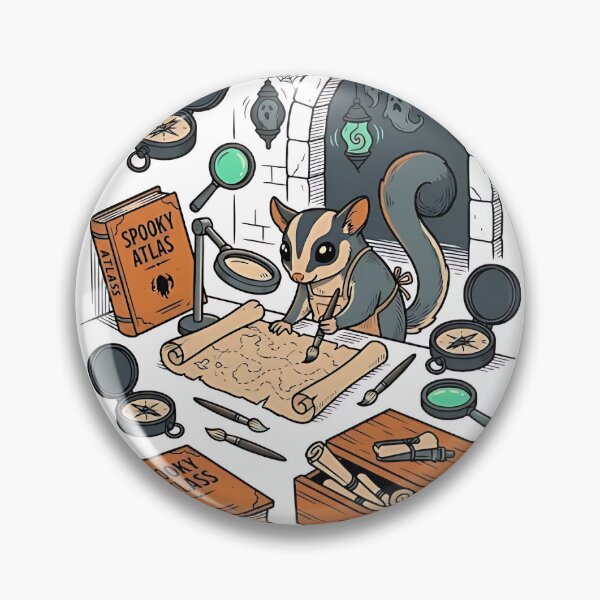 Item preview, Sugar Glider Map Conservator designed and sold by PictoVibe.