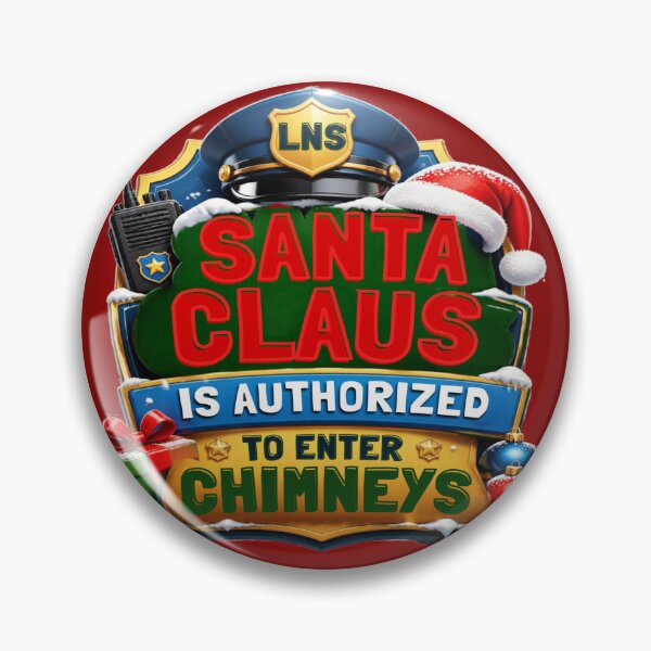 Item preview, Visits from Santa Claus were allowed designed and sold by LNS.