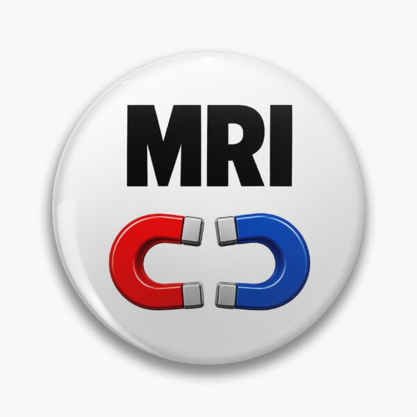 Item preview, MRI Red Blue Magnets designed and sold by Haleema Rauf.