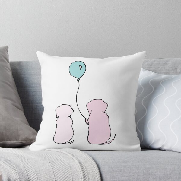 Item preview, Doggie beach day balloon designed and sold by Quiet Waters Design.