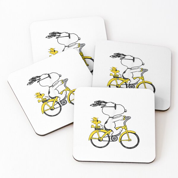 Item preview, Snoopy & Woodstock Riding Bike designed and sold by EllaCraftCreaT.