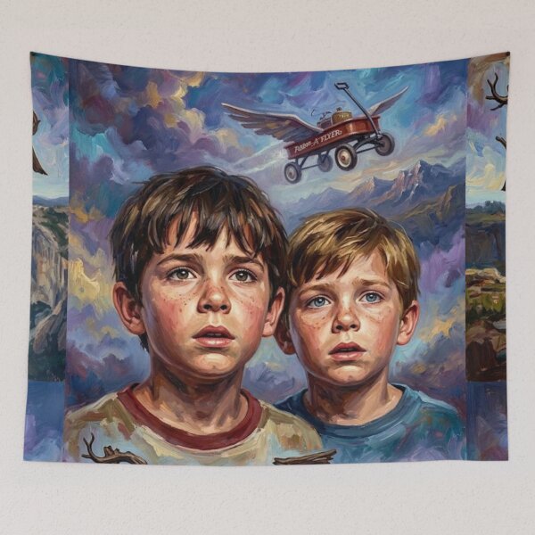 Item preview, Radio Flyer Fantasy Drama Fine Art Tribute designed and sold by Art's Diner.