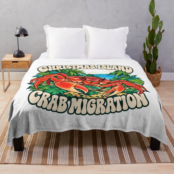 Item preview, Christmas Island Crab Tropical Migration designed and sold by chattsuede.