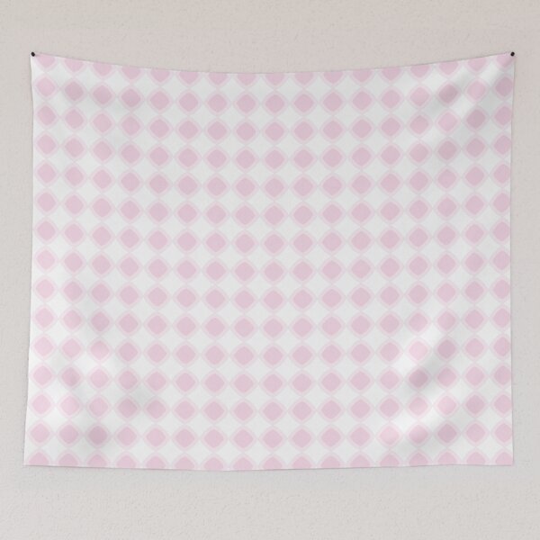 Item preview, Doggie beach day geometric pattern in pink designed and sold by Quiet Waters Design.