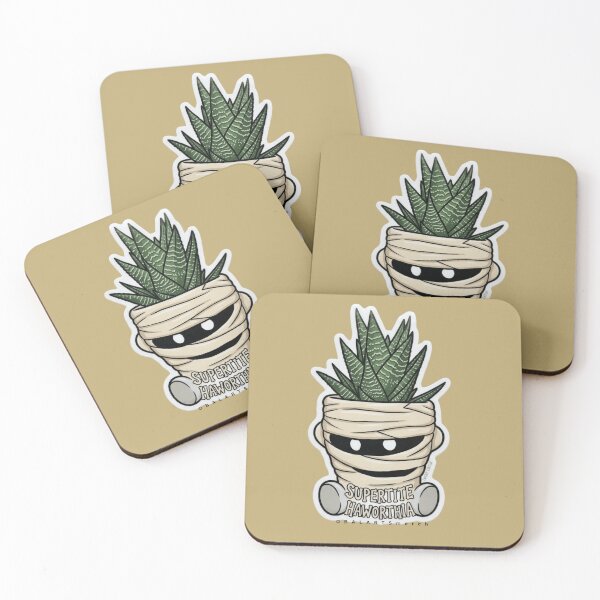 Item preview, Arte de plantas suculentas de momia Supertite Haworthia designed and sold by obalartsMerch.