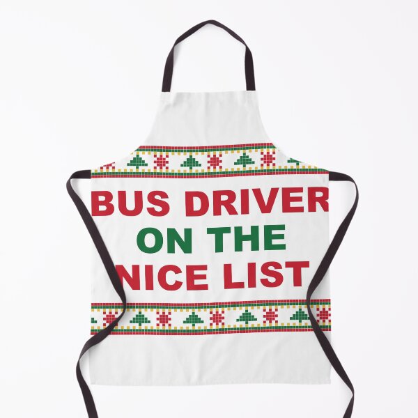 Item preview, Bus Driver On The Nice List Christmas Sweater designed and sold by Alphakenon.