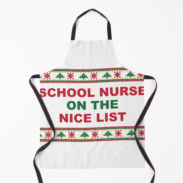 Item preview, School Nurse On The Nice List Christmas Sweater designed and sold by Alphakenon.