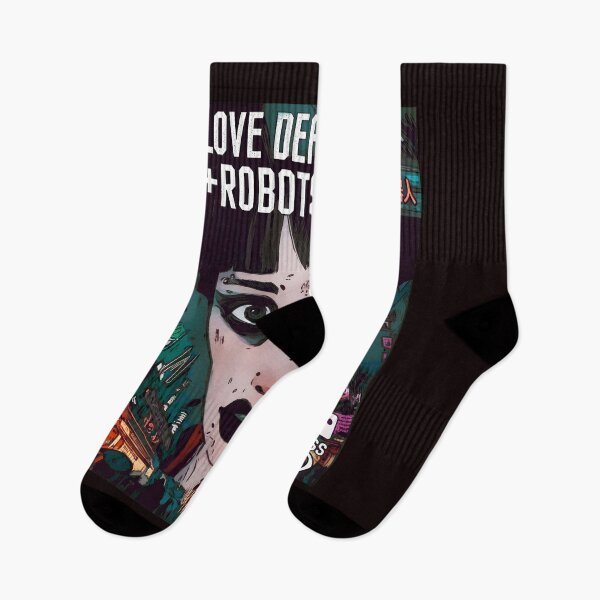 Item preview, Love Death Robots The Witness Cyberpunk Neon  designed and sold by noah-vyre.