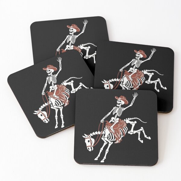 Item preview, Skeleton Cowboy Horse designed and sold by Gkinoki.