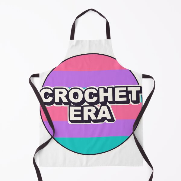 Item preview, Crochet Era Retro Funny Shirt Sticker designed and sold by Alphakenon.