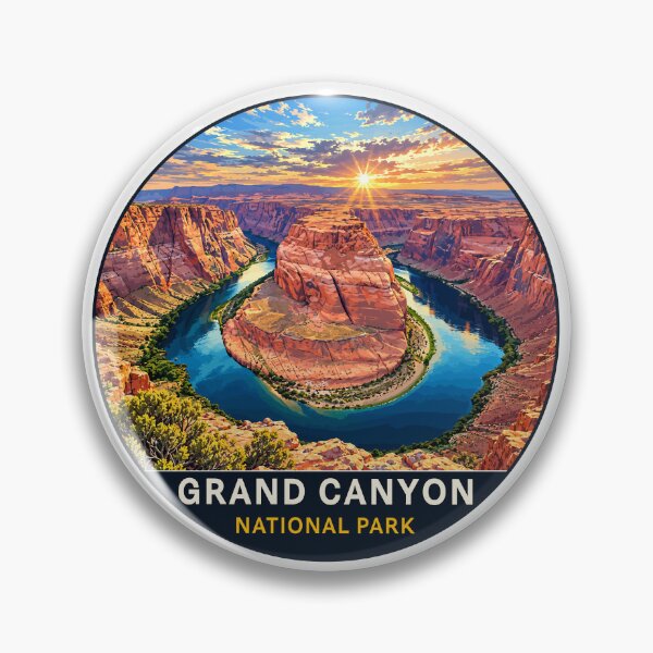 Item preview, Grand Canyon National Park Arizona Sticker designed and sold by Gideon Emmerich.