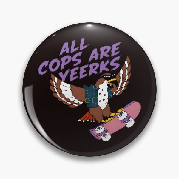 Item preview, All Cops Are Yeerks Skater Hawk designed and sold by kawanva-studio.