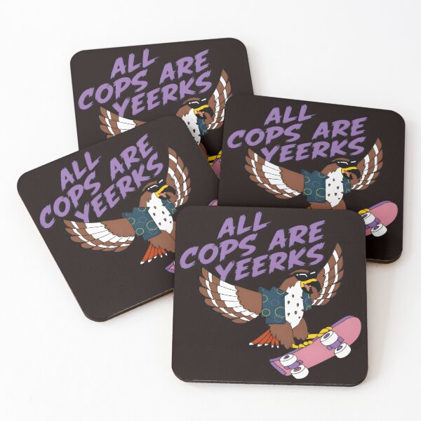 Item preview, All Cops Are Yeerks Skater Hawk designed and sold by kawanva-studio.