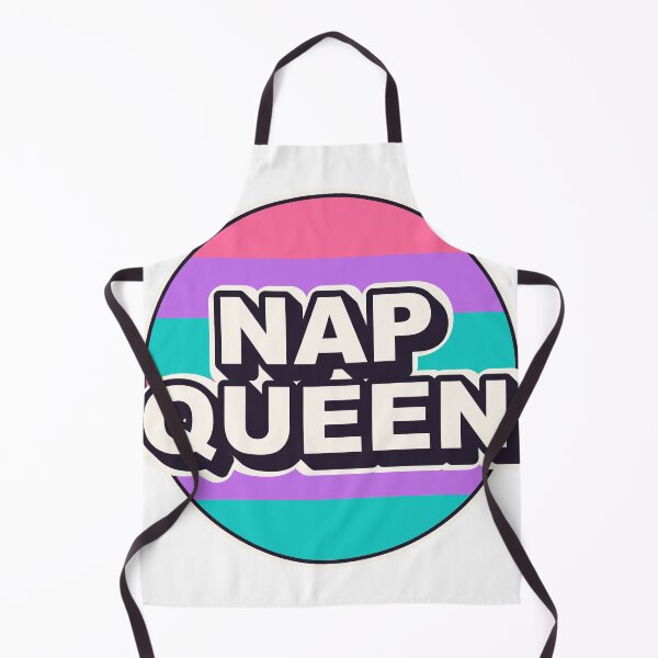 Item preview, Nap Queen Retro Funny Shirt Sticker designed and sold by Alphakenon.