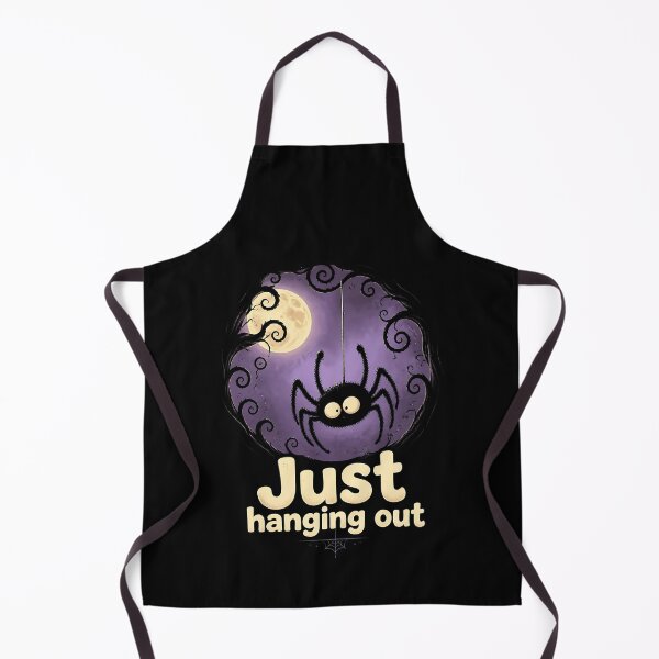 Item preview, Just Hanging Out Funny Spider Halloween Gift designed and sold by Say It With Ink.