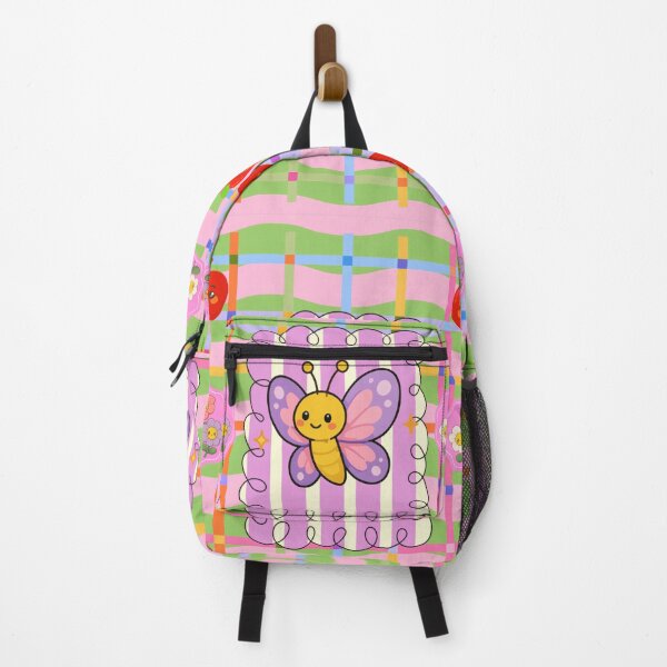 Item preview, Cute Kawaii Butterfly Apple Pattern designed and sold by Azurart2.