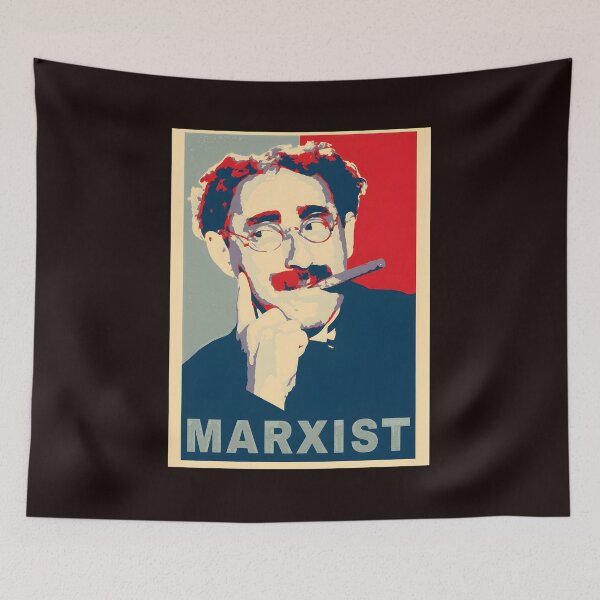 Item preview, Groucho Marx Marxist Cigar Propaganda designed and sold by kawanva-studio.