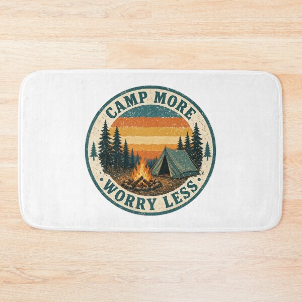 Item preview, Camp More Worry Less designed and sold by Artful-inks.