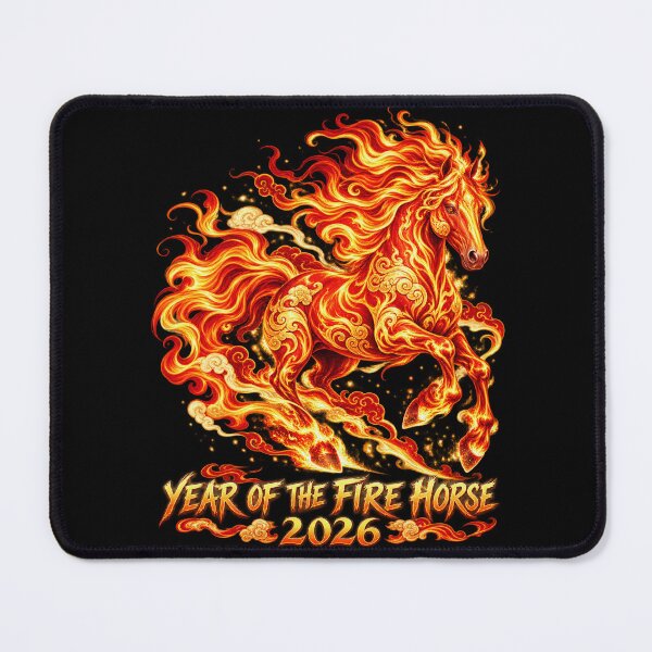 Item preview, Year of the Fire Horse 2026 designed and sold by Knightzoro Studio.