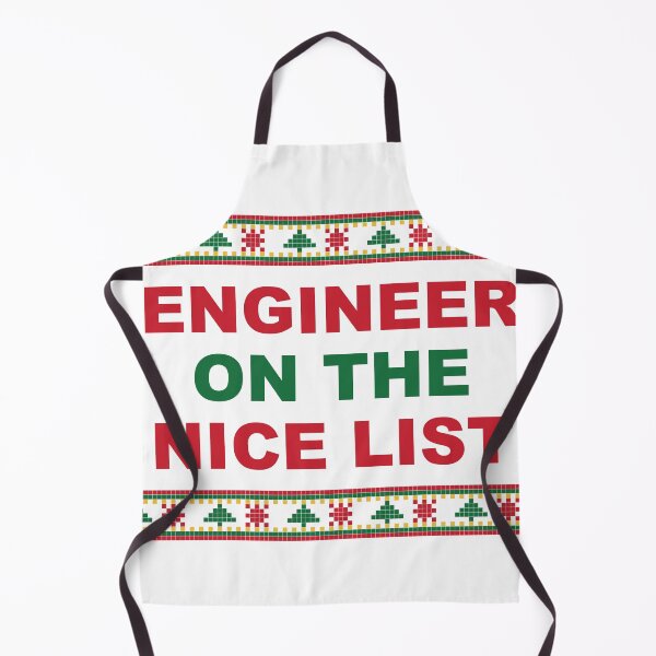 Item preview, Engineer On The Nice List Christmas Sweater designed and sold by Alphakenon.