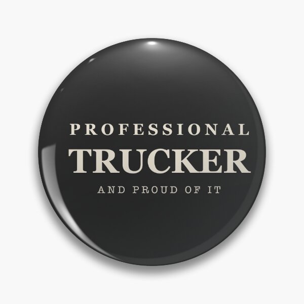 Item preview, Professional Trucker - Trucker designed and sold by RetroThreadWorks.