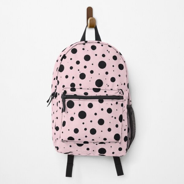 Item preview, Blush Noir Polka Dots – Soft Pink and Black Abstract Pattern designed and sold by HO•Designs.