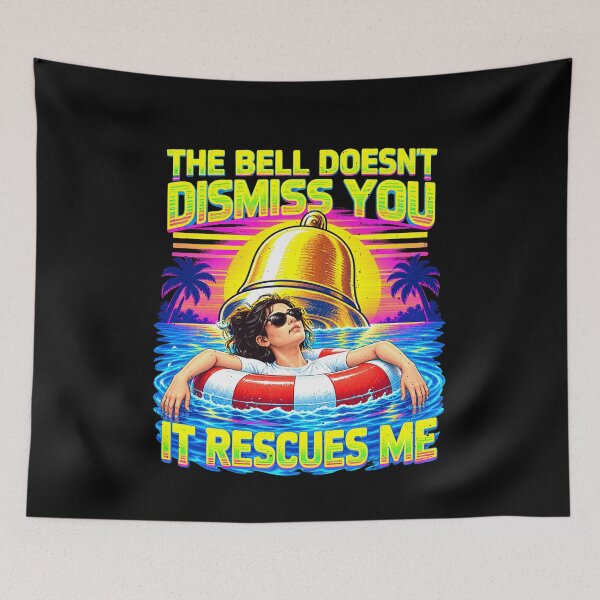 Item preview, Teacher Says The Bell Rescues Me designed and sold by elderberry.
