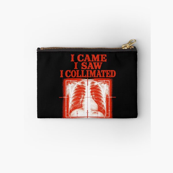 Item preview, I Came I Saw I Collimated: A Chest X-Ray Pun designed and sold by elderberry.