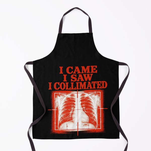 Item preview, I Came I Saw I Collimated: A Chest X-Ray Pun designed and sold by elderberry.