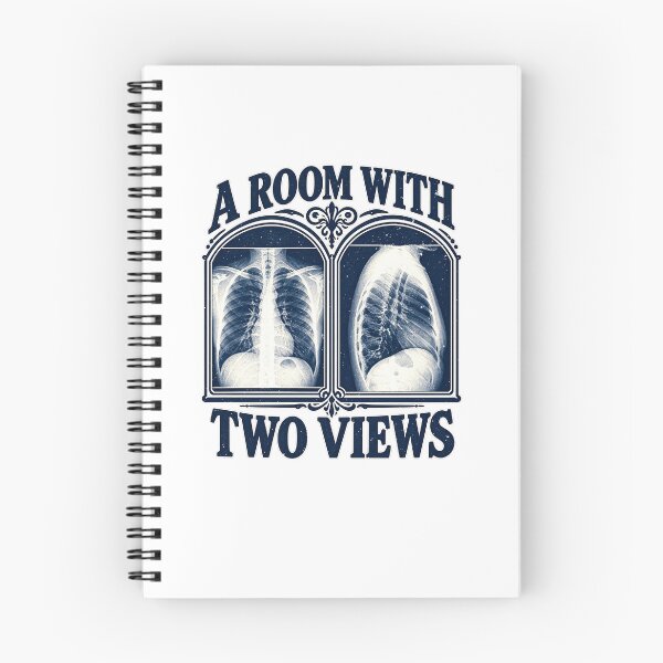 Item preview, Chest Radiology Pun About a Room With Two Views designed and sold by elderberry.