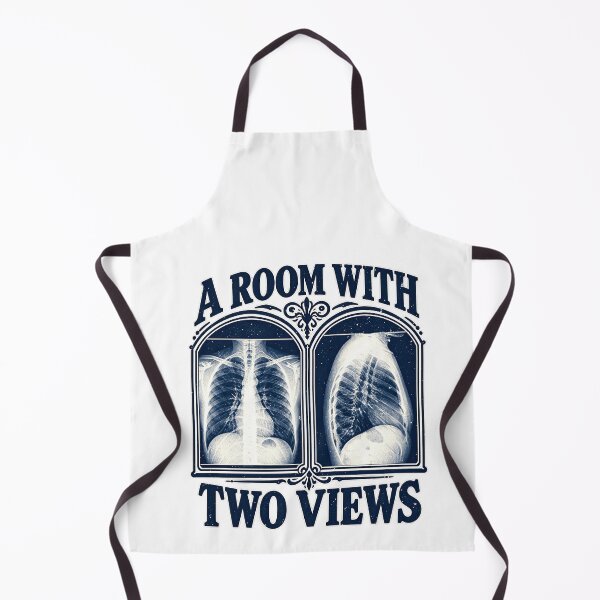 Item preview, Chest Radiology Pun About a Room With Two Views designed and sold by elderberry.