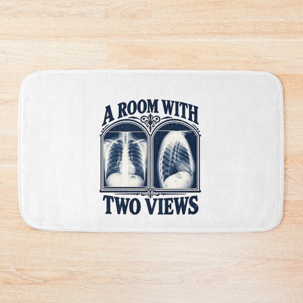 Item preview, Chest Radiology Pun About a Room With Two Views designed and sold by elderberry.