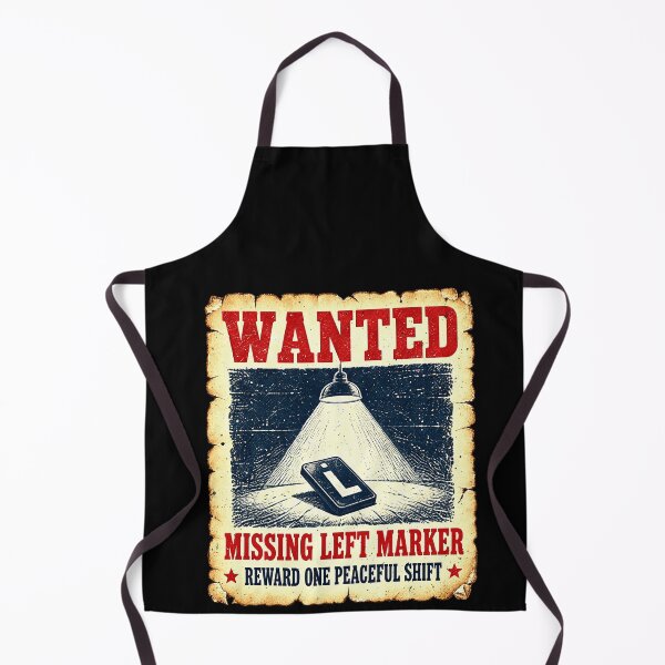Item preview, One Peaceful Shift for a Missing Left Marker designed and sold by elderberry.