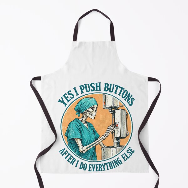 Item preview, Radiology Humor for Button-Pushing Technologists designed and sold by elderberry.