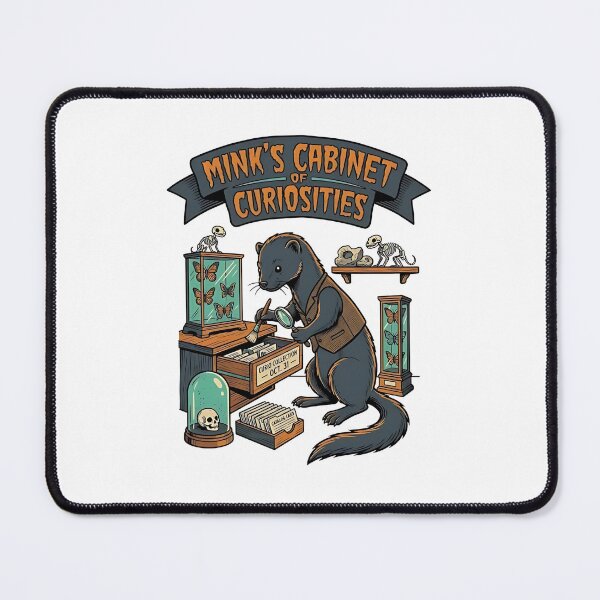 Item preview, American Mink Museum Curator designed and sold by PictoVibe.