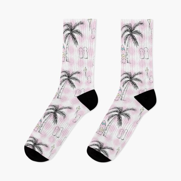 Item preview, Doggie beach day surfing and chilling in pink designed and sold by Quiet Waters Design.