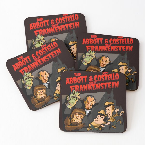 Item preview, Abbott & Costello Meet Frankenstein Comedy Monsters Art designed and sold by GulnorGermelo.