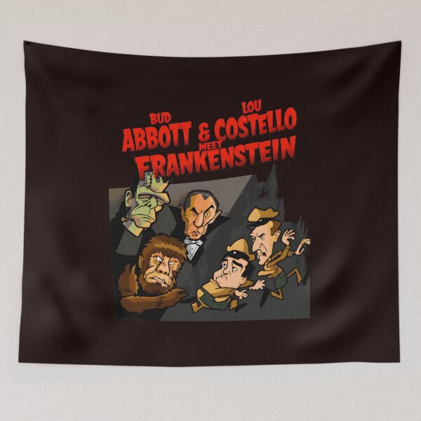 Item preview, Abbott & Costello Meet Frankenstein Comedy Monsters Art designed and sold by GulnorGermelo.