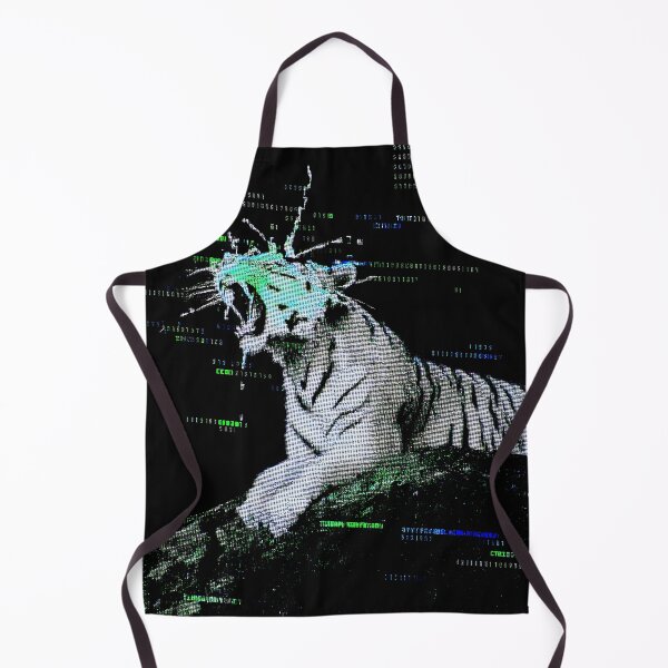 Item preview, ASCII Crazy Tiger designed and sold by Astharion ETH.