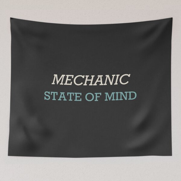 Item preview, Mechanic State Of Mind - Mechanic designed and sold by RetroThreadWorks.