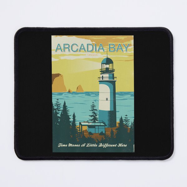 Item preview, Arcadia-Bay---Vintage-Tourism-Poster designed and sold by denmonving.
