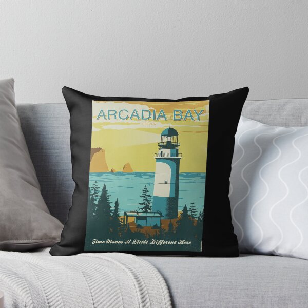 Item preview, Arcadia-Bay---Vintage-Tourism-Poster designed and sold by denmonving.