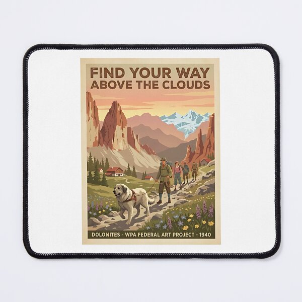 Item preview, Great Pyrenees Mountaineer designed and sold by PictoVibe.