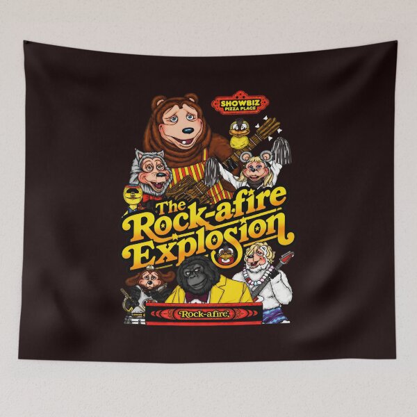 Item preview, Retro Rock-afire Explosion Showbiz Pizza Band Art designed and sold by Jarya-Menari.