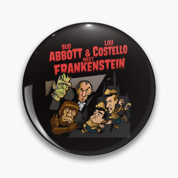 Item preview, Abbott & Costello Meet Frankenstein Retro Cartoon designed and sold by Bright-Wilds.