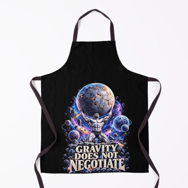 Item preview, Gravity Does Not Negotiate: Space Strength Humor designed and sold by elderberry.
